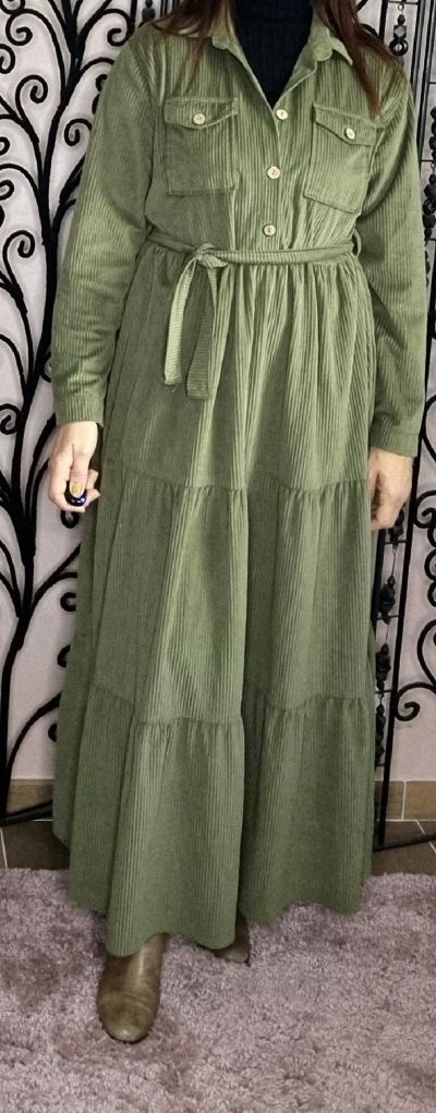 robe_longue_kaki_face_2