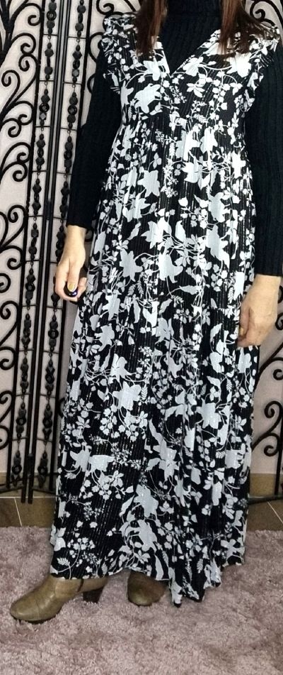 robe_longue_noir_et_blanc_face_2